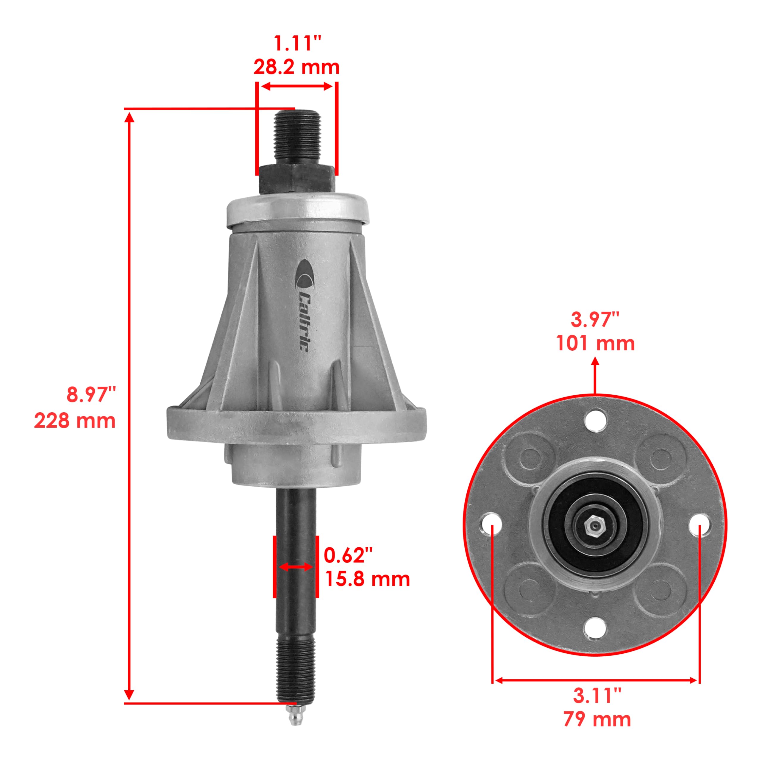 Amazon.com : Caltric 786710 114568 Deck Spindle Assembly